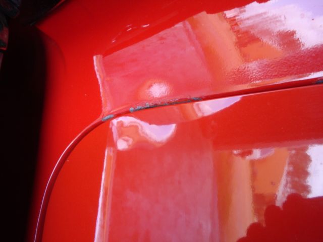 1957 Red Chevrolet Bel Air/150/210