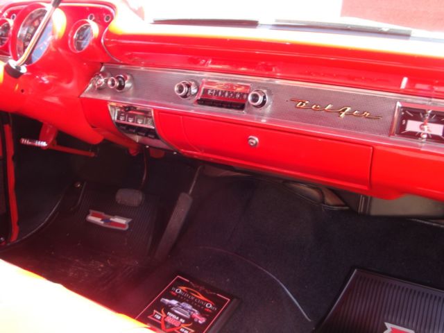 1957 Red Chevrolet Bel Air/150/210