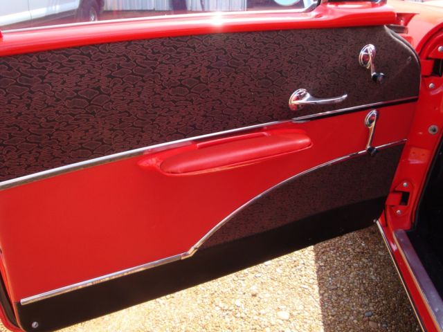 1957 Red Chevrolet Bel Air/150/210