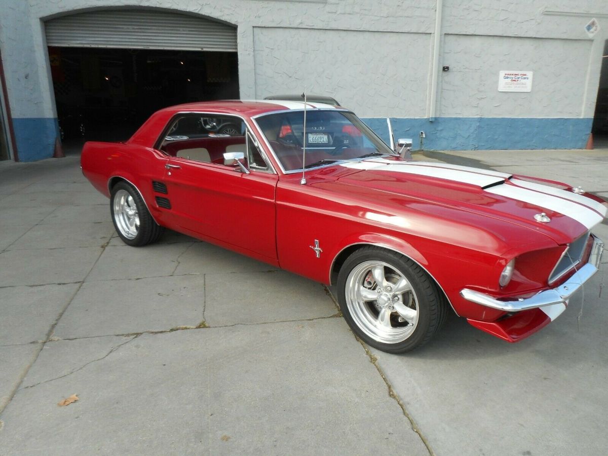 1967 Red Ford Mustang Coupe