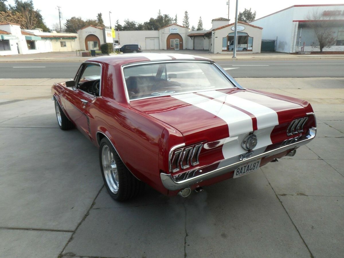 1967 Red Ford Mustang Coupe