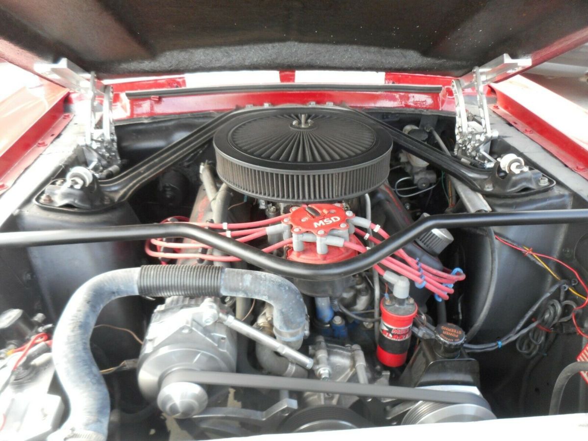 1967 Red Ford Mustang Coupe