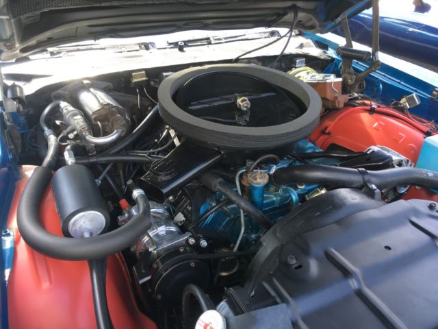 1971 Blue Oldsmobile 442 Coupe