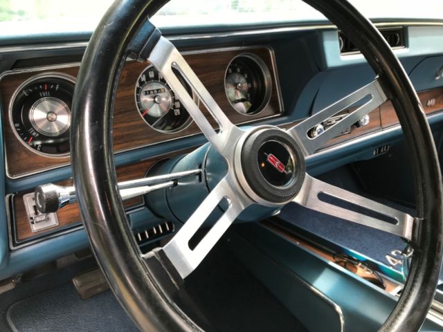 1971 Blue Oldsmobile 442 Coupe