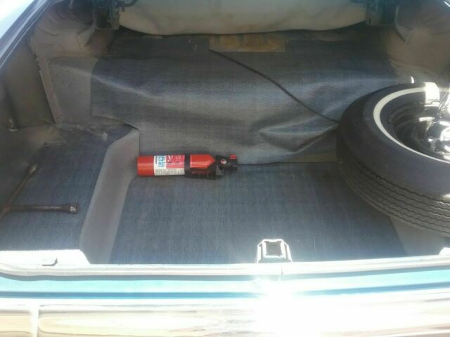 1963 Blue Chevrolet Impala Convertible