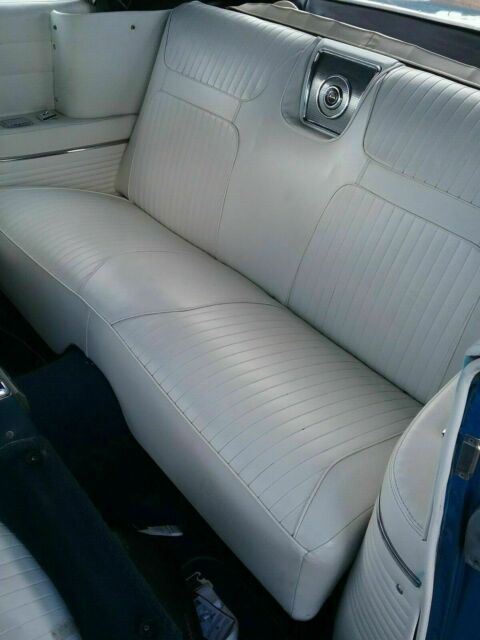 1963 Blue Chevrolet Impala Convertible