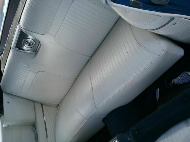 1963 Blue Chevrolet Impala Convertible