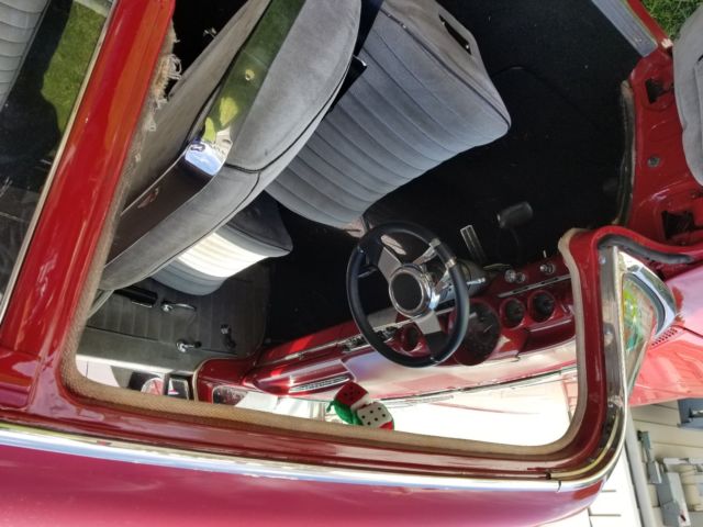1960 Red Chevrolet Bel Air/150/210 Coupe