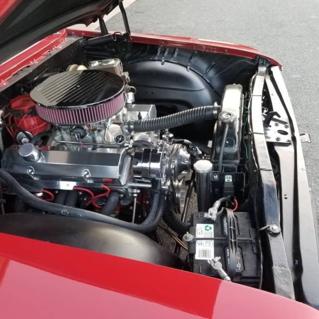 1960 Red Chevrolet Bel Air/150/210 Coupe