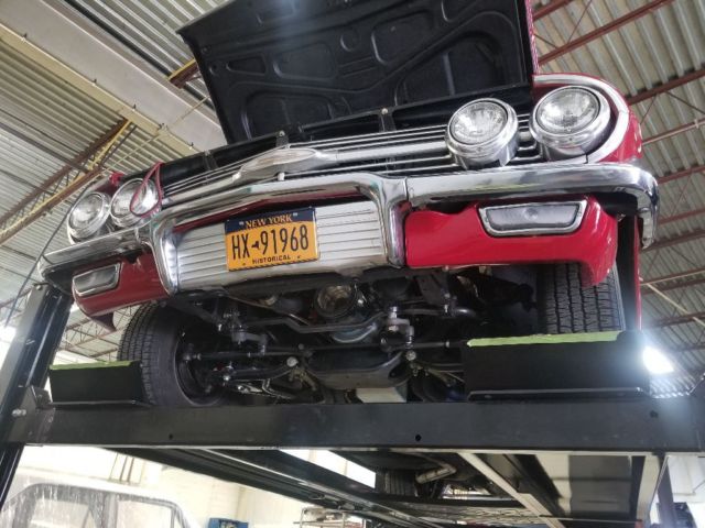 1960 Red Chevrolet Bel Air/150/210 Coupe