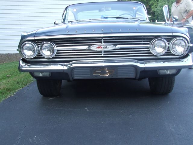 1960 Blue Chevrolet Impala Coupe