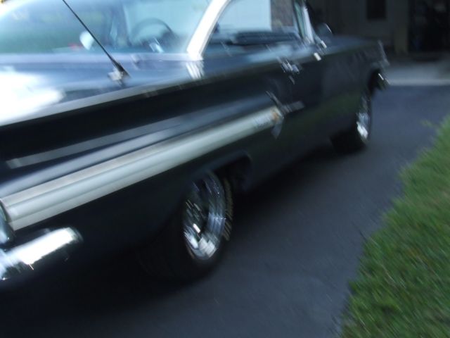1960 Blue Chevrolet Impala Coupe