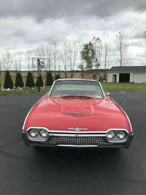 1962 Red Ford Thunderbird Coupe