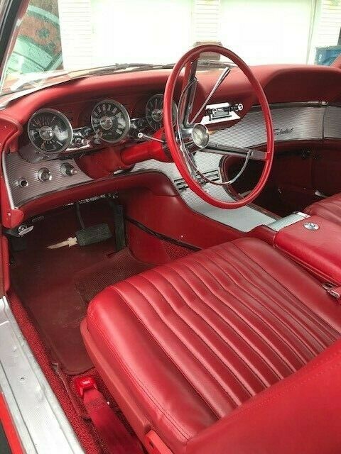 1962 Red Ford Thunderbird Coupe