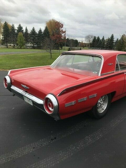 1962 Red Ford Thunderbird Coupe