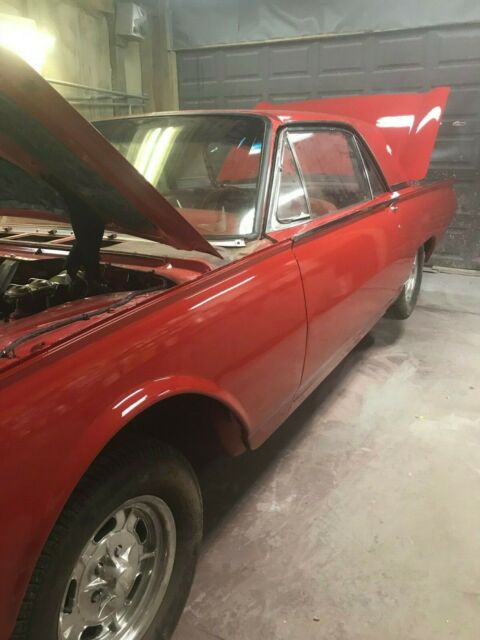 1962 Red Ford Thunderbird Coupe