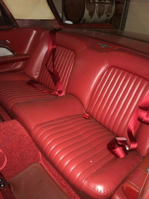 1962 Red Ford Thunderbird Coupe