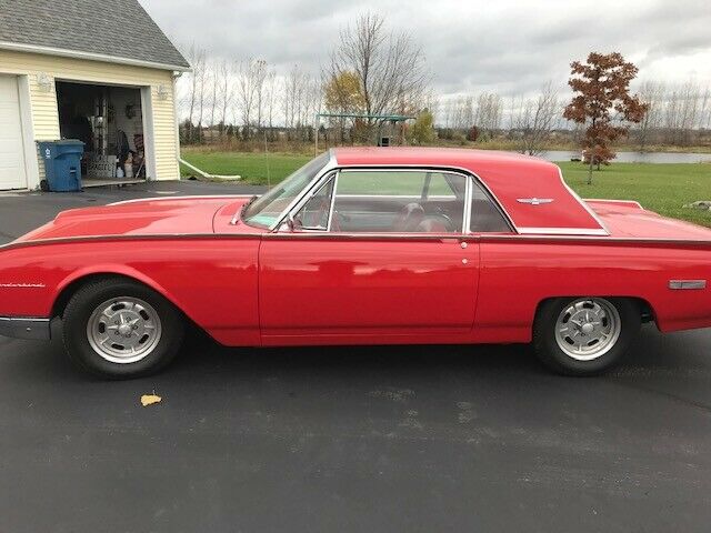1962 Red Ford Thunderbird Coupe