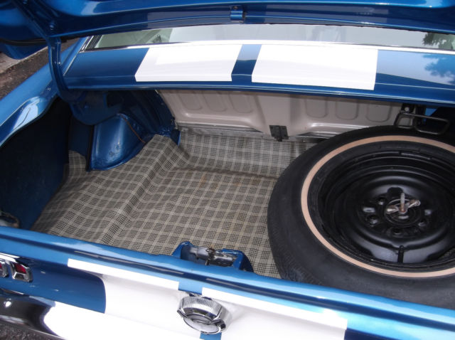 1967 Blue Ford Mustang Fastback