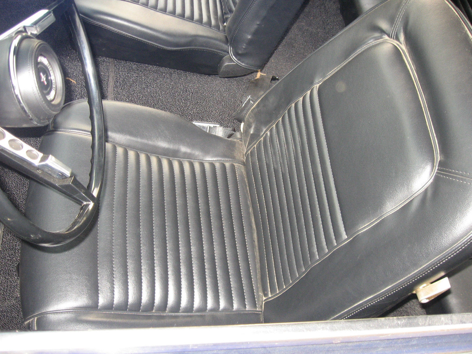 1967 Colbalt blue Ford Mustang Coupe