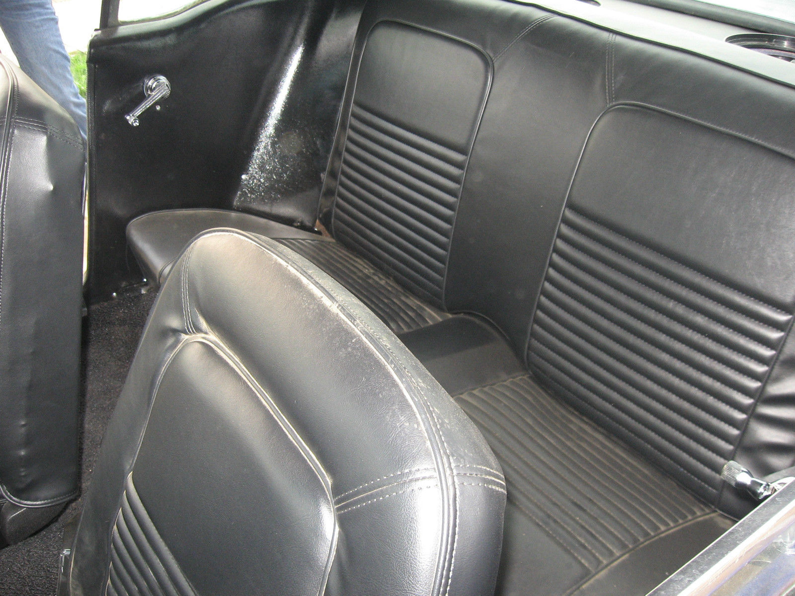 1967 Colbalt blue Ford Mustang Coupe