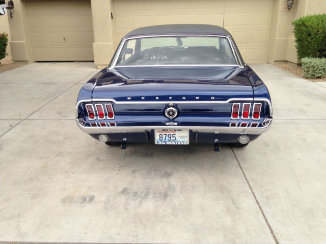 1967 Metalic Blue Ford Mustang Coupe