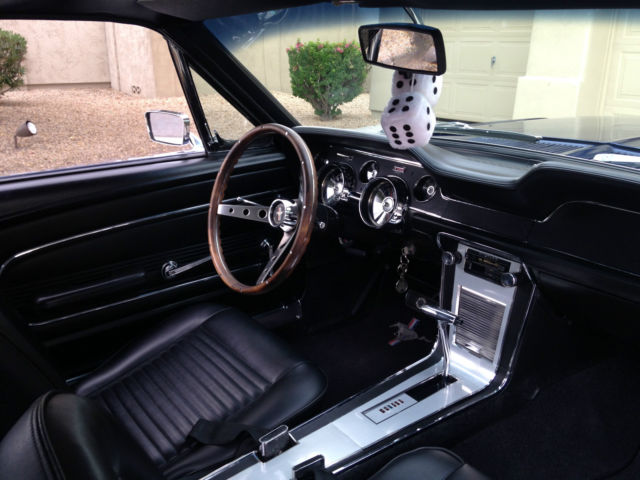 1967 Metalic Blue Ford Mustang Coupe