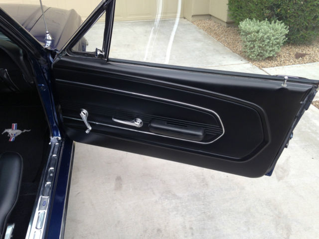 1967 Metalic Blue Ford Mustang Coupe