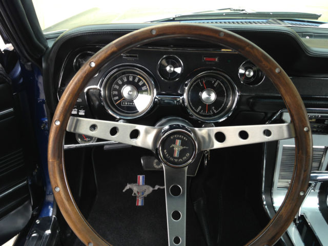 1967 Metalic Blue Ford Mustang Coupe