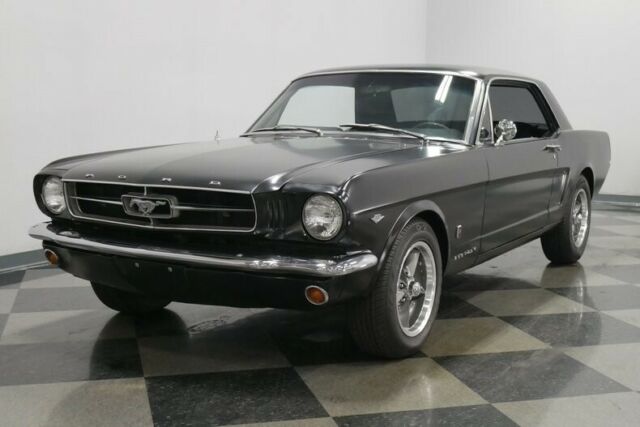 1965 Black Ford Mustang Coupe