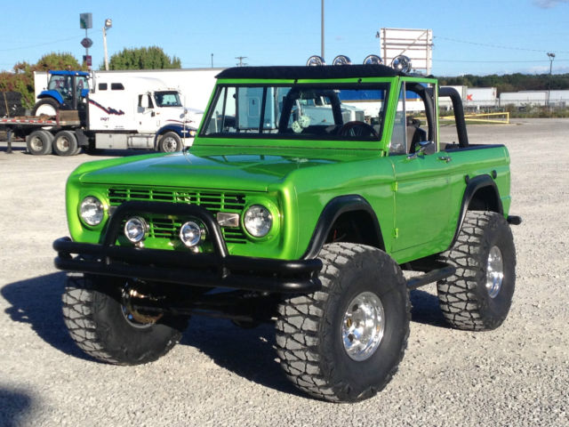 1969 Green Ford Bronco
