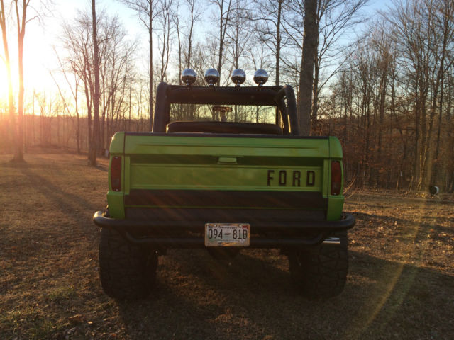1969 Green Ford Bronco