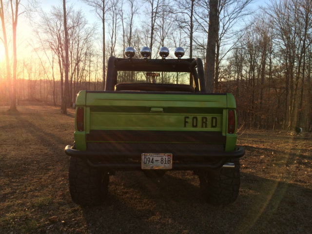 1969 Green Ford Bronco