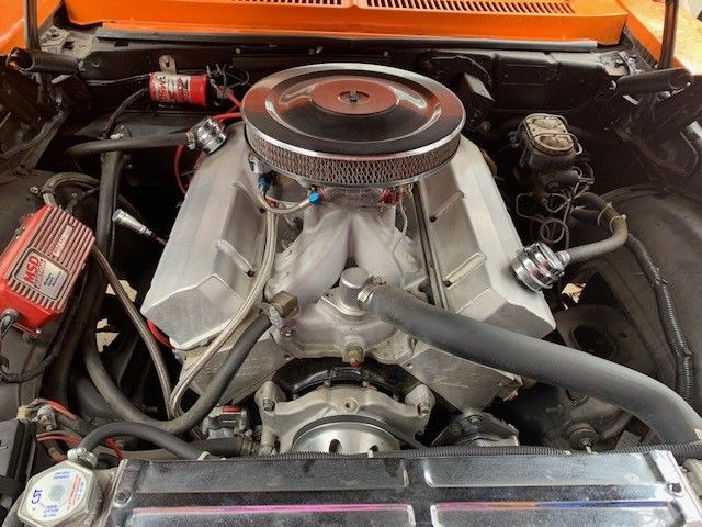 1969 Orange Chevrolet Nova Coupe