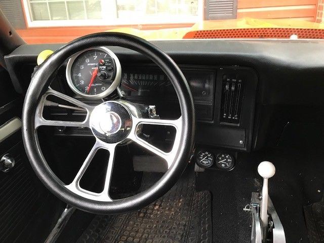 1969 Orange Chevrolet Nova Coupe