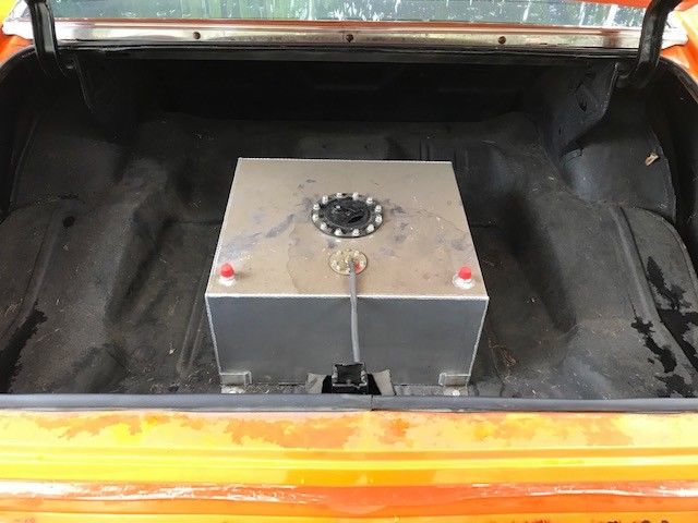 1969 Orange Chevrolet Nova Coupe