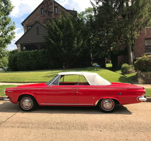 1964 Red Dodge Dart Convertible