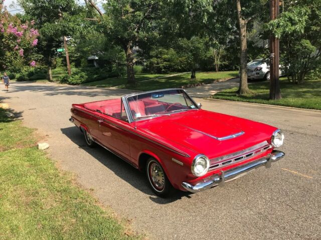1964 Red Dodge Dart Convertible