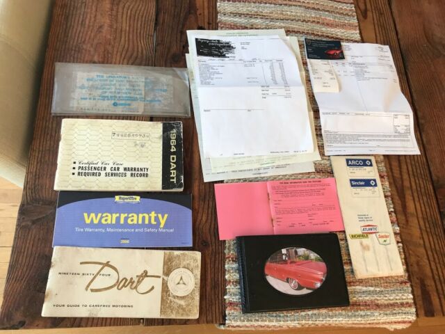 1964 Red Dodge Dart Convertible