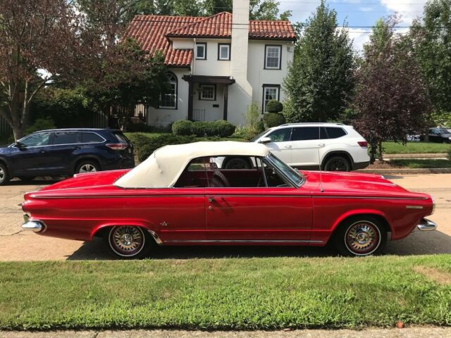 1964 Red Dodge Dart Convertible