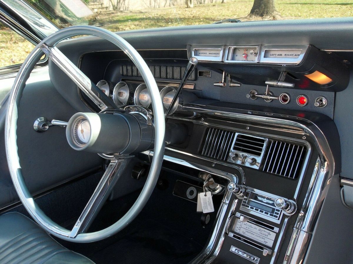 1965 Blue Ford Thunderbird Convertible