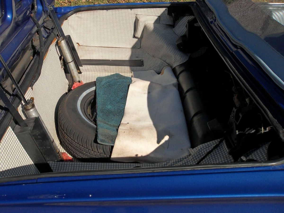 1965 Blue Ford Thunderbird Convertible