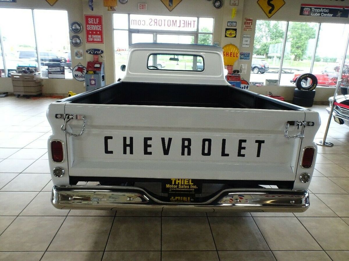 1966 White Chevrolet C-10 Standard Cab Pickup