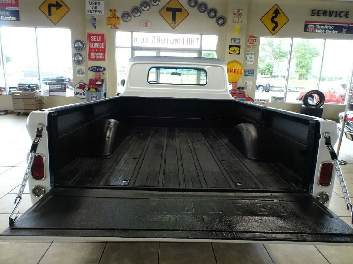 1966 White Chevrolet C-10 Standard Cab Pickup