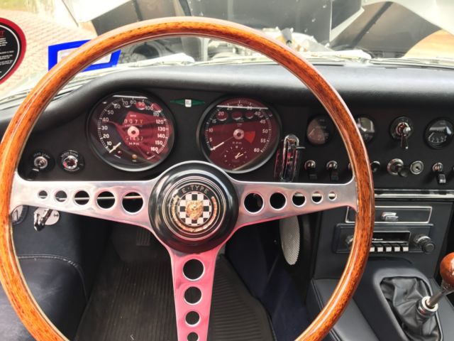 1967 Silver Jaguar E-Type Coupe