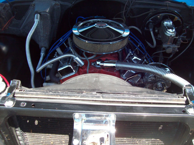 1972 Blue Chevrolet C-10 Standard Cab Pickup