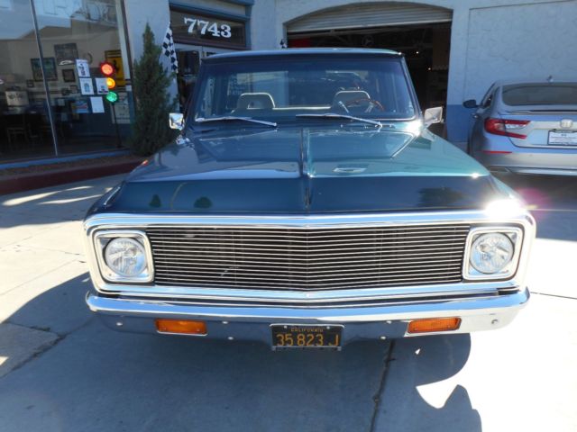 1972 Blue Chevrolet C-10 PICKUP