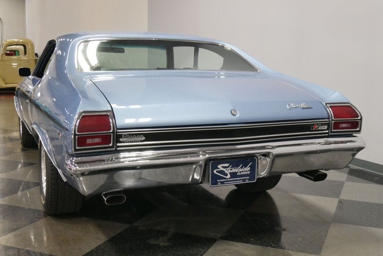 1969 Blue Chevrolet Chevelle Coupe