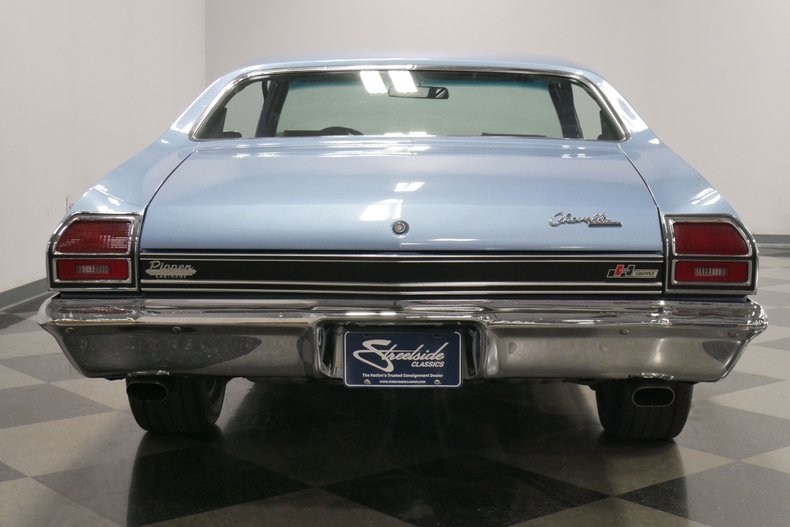 1969 Blue Chevrolet Chevelle Coupe