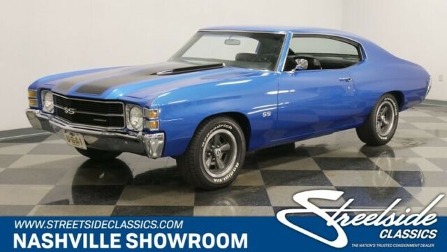1971 Blue Chevrolet Chevelle Hardtop